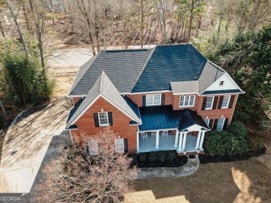 At No fault to seller this Stunning 5-Bedroom Home on the 14th on Mirror Lake Golf Club in Georgia - for sale on GolfHomes.com, golf home, golf lot