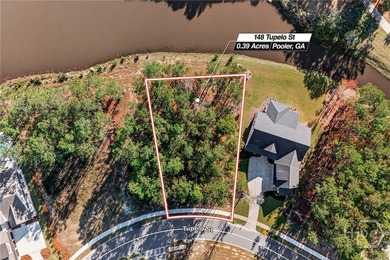 Rare opportunity to build your dream home on a golf and lagoon on Savannah Quarters Country Club in Georgia - for sale on GolfHomes.com, golf home, golf lot
