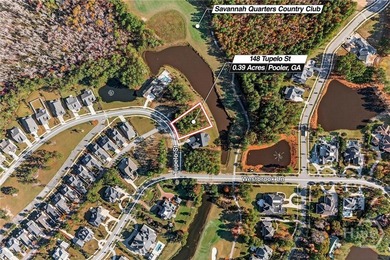 Rare opportunity to build your dream home on a golf and lagoon on Savannah Quarters Country Club in Georgia - for sale on GolfHomes.com, golf home, golf lot
