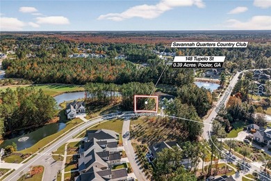 Rare opportunity to build your dream home on a golf and lagoon on Savannah Quarters Country Club in Georgia - for sale on GolfHomes.com, golf home, golf lot