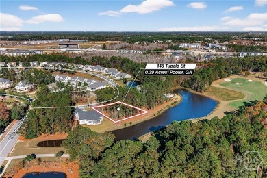 Rare opportunity to build your dream home on a golf and lagoon on Savannah Quarters Country Club in Georgia - for sale on GolfHomes.com, golf home, golf lot