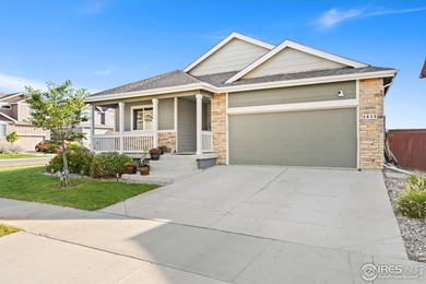 Fabulous ranch-style home with incredible mountain views backing on Raindance National Golf Course in Colorado - for sale on GolfHomes.com, golf home, golf lot