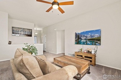 Fabulous ranch-style home with incredible mountain views backing on Raindance National Golf Course in Colorado - for sale on GolfHomes.com, golf home, golf lot