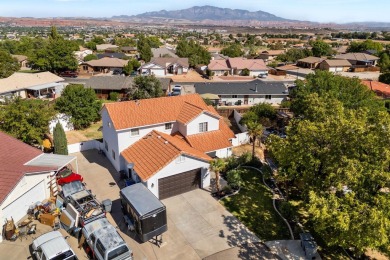 This stunning 2-story house on a cul-de-sac in the desirable on St. George Golf Course in Utah - for sale on GolfHomes.com, golf home, golf lot