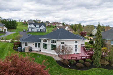 This spacious custom home was designed for indoor and outdoor on Lakeview Golf Course in Virginia - for sale on GolfHomes.com, golf home, golf lot