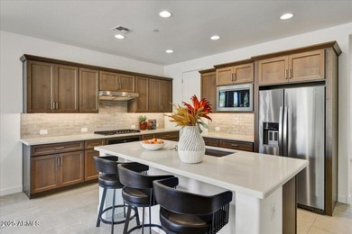 This brand-new Acacia floorplan home in Trilogy at Verde River on Vista Verde Golf Course in Arizona - for sale on GolfHomes.com, golf home, golf lot