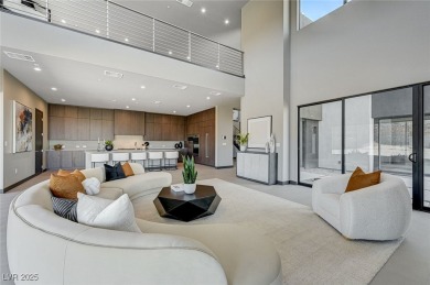 This 7,695 sq. ft. Blue Heron residence sits on a rare 1.23-acre on Dragon Ridge Country Club in Nevada - for sale on GolfHomes.com, golf home, golf lot
