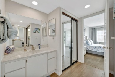 This beautifully updated unit offers the perfect blend of on Ocean Village Golf Course in Florida - for sale on GolfHomes.com, golf home, golf lot