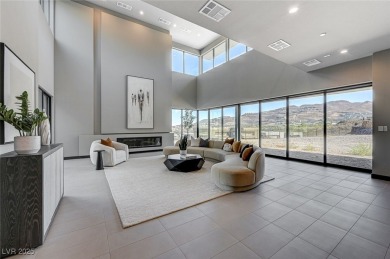 This 7,695 sq. ft. Blue Heron residence sits on a rare 1.23-acre on Dragon Ridge Country Club in Nevada - for sale on GolfHomes.com, golf home, golf lot