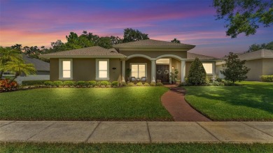Life in Eaglebrook feels easy here. This 4-bedroom, 3-bathroom on The Club at Eaglebrooke in Florida - for sale on GolfHomes.com, golf home, golf lot