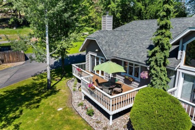 Enjoy privacy, charm, and location in this beautifully on Eagle Bend Golf Course in Montana - for sale on GolfHomes.com, golf home, golf lot