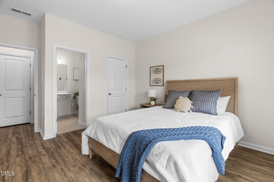 Step into turnkey perfection in the coveted 12 Oaks community on The Club At Twelve Oaks in North Carolina - for sale on GolfHomes.com, golf home, golf lot