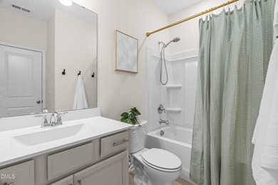 Step into turnkey perfection in the coveted 12 Oaks community on The Club At Twelve Oaks in North Carolina - for sale on GolfHomes.com, golf home, golf lot