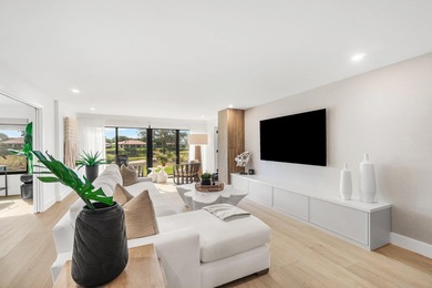 Unparalleled lake and golf course vistas set the stage for this on Quail Ridge Golf Course and Country Club in Florida - for sale on GolfHomes.com, golf home, golf lot