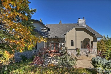 Experience the ultimate mountain retreat with this stunning on Lake Arrowhead Country Club in California - for sale on GolfHomes.com, golf home, golf lot