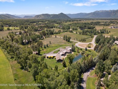 Spacious Larry Berlin designed home on a private cul-de-sac on Jackson Hole Golf and Tennis Club in Wyoming - for sale on GolfHomes.com, golf home, golf lot