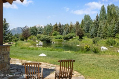 Spacious Larry Berlin designed home on a private cul-de-sac on Jackson Hole Golf and Tennis Club in Wyoming - for sale on GolfHomes.com, golf home, golf lot