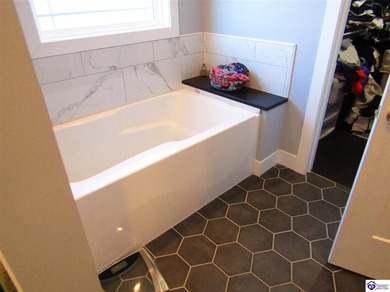 Home is a ranch and only 6 1/2 years old.  Located at the on Elizabethtown Country Club in Kentucky - for sale on GolfHomes.com, golf home, golf lot