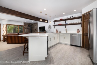 Tucked in the quiet Teton Shadows neighborhood, this upgraded on Jackson Hole Golf and Tennis Club in Wyoming - for sale on GolfHomes.com, golf home, golf lot