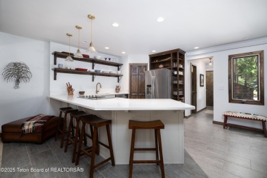 Tucked in the quiet Teton Shadows neighborhood, this upgraded on Jackson Hole Golf and Tennis Club in Wyoming - for sale on GolfHomes.com, golf home, golf lot