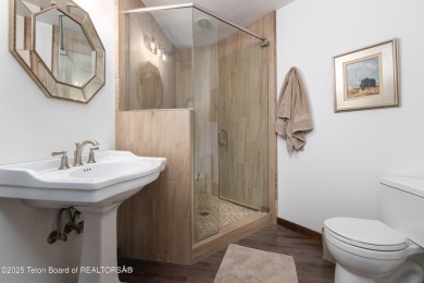 Tucked in the quiet Teton Shadows neighborhood, this upgraded on Jackson Hole Golf and Tennis Club in Wyoming - for sale on GolfHomes.com, golf home, golf lot