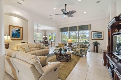 Experience luxury, privacy, and sophistication in this stunning on Lakewood Ranch Golf and Country Club in Florida - for sale on GolfHomes.com, golf home, golf lot