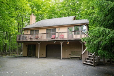 Discover this spacious contemporary home tucked away on a quiet on The Hideout Golf in Pennsylvania - for sale on GolfHomes.com, golf home, golf lot