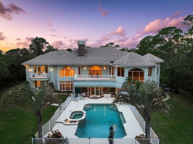 Spectacular estate pool home in the Sabal Creek community of PGA on The Legacy Golf and Tennis Club in Florida - for sale on GolfHomes.com, golf home, golf lot