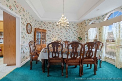 This beautifully maintained 3-bedroom, 3-bath all-brick home is on Baywood Golf Club in North Carolina - for sale on GolfHomes.com, golf home, golf lot