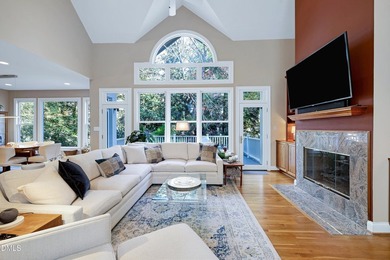 Welcome to your private sanctuary in Governors Club where modern on Governors Club in North Carolina - for sale on GolfHomes.com, golf home, golf lot