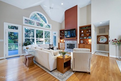 Welcome to your private sanctuary in Governors Club where modern on Governors Club in North Carolina - for sale on GolfHomes.com, golf home, golf lot