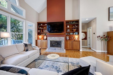 Welcome to your private sanctuary in Governors Club where modern on Governors Club in North Carolina - for sale on GolfHomes.com, golf home, golf lot