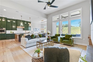 The Rosalia by Pauli Homes introduces a revolutionary concept in on Falcon Ridge Golf Course in Kansas - for sale on GolfHomes.com, golf home, golf lot