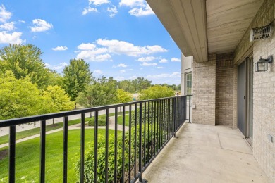 Beautiful views of trees and ponds from the 3rd floor condo in on Village Greens of Woodridge Golf Course in Illinois - for sale on GolfHomes.com, golf home, golf lot