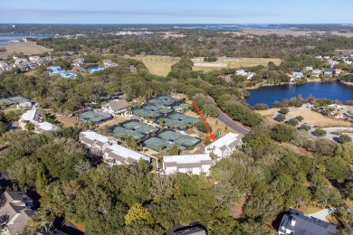 Charming First-Floor Condo with Tennis Court Views.  Beautifully on The Seabrook Island Club in South Carolina - for sale on GolfHomes.com, golf home, golf lot