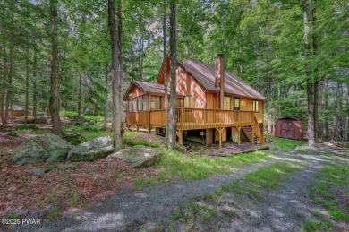 Chalet in the woods in the Northern Poconos, just over two hours on The Hideout Golf in Pennsylvania - for sale on GolfHomes.com, golf home, golf lot