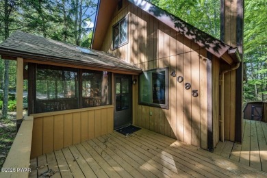 Chalet in the woods in the Northern Poconos, just over two hours on The Hideout Golf in Pennsylvania - for sale on GolfHomes.com, golf home, golf lot