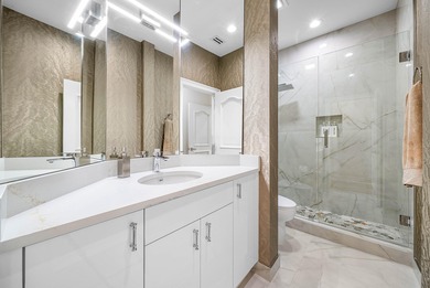 Experience incredible golf course living now! This spectacular on Mizner Country Club in Florida - for sale on GolfHomes.com, golf home, golf lot