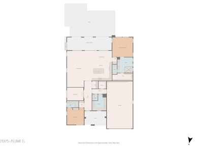 Discover elevated desert living in this Cordoba floorplan on Vista Verde Golf Course in Arizona - for sale on GolfHomes.com, golf home, golf lot