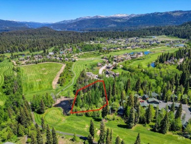 Gorgeous building lot that backs to Cedar #1 Tee Box and Driving on McCall Municipal Golf Course in Idaho - for sale on GolfHomes.com, golf home, golf lot