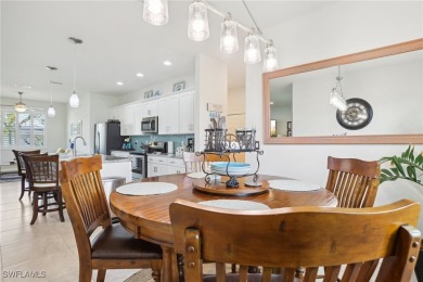 Impeccably maintained 2022 construction shows comparable to new on Burnt Store Golf Club in Florida - for sale on GolfHomes.com, golf home, golf lot