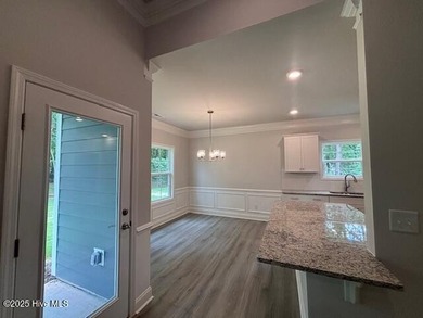 This home is Complete! Step into the 1602 floor plan by Adams on River Landing Golf Course in North Carolina - for sale on GolfHomes.com, golf home, golf lot