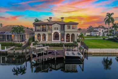This stunning waterfront residence offers direct Gulf access on Island Country Club in Florida - for sale on GolfHomes.com, golf home, golf lot