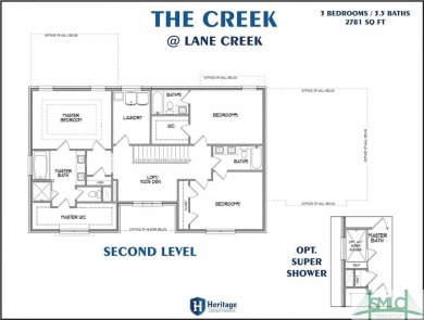 Welcome to The Creek, new construction by Heritage Group Homes on Lane Creek Golf Club in Georgia - for sale on GolfHomes.com, golf home, golf lot