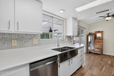 Many tasteful updates in this one! Bright, cheery kitchen in on Deer Valley Golf Course in Arizona - for sale on GolfHomes.com, golf home, golf lot