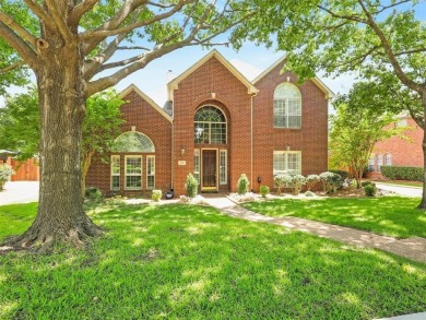 Welcome to this stunning home with a private backyard oasis on The Courses at Watters Creek in Texas - for sale on GolfHomes.com, golf home, golf lot