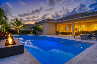 Luxuriously appointed, this coveted extended Santangelo model on Jupiter Country Club in Florida - for sale on GolfHomes.com, golf home, golf lot