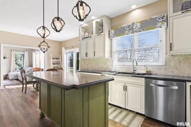 This 4-5 bedroom, two-story home in Panther Creek Subdivision on Panther Creek Country Club in Illinois - for sale on GolfHomes.com, golf home, golf lot