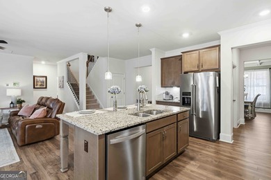 Located in the sought-after Georgian subdivision, this beautiful on The Frog Golf Club in Georgia - for sale on GolfHomes.com, golf home, golf lot