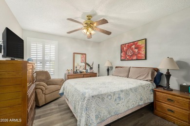 Gorgeous home w/desired '215 Floorplan' N/S exposure lot w/South on Sunland Village East Golf Course in Arizona - for sale on GolfHomes.com, golf home, golf lot